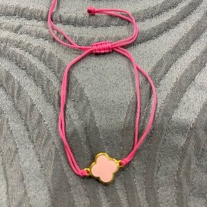 Very unique clover in Pink New Bracelet